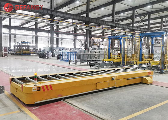 Customized Automatic Rail Guided Vehicle With Roller