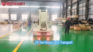 CE 인증 AGV 전송 카트, 안정적인 인적 미답 자동 유도 차량