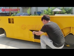 워크샵 트랙리스 전기 전송 트롤 3 톤, 공장 평면 스티어러블 전송 트롤