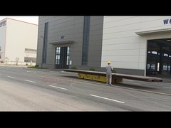 전기 스틸 플레이트 전송 카트,유연한 트랙리스 배터리 트롤리