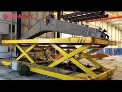 10t 전기 수압 리프팅 전송 카트, 공장 중량 자동차 리프팅 플랫폼 트롤리