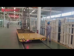 30t 중량 철도 전송 카트, Cast Steel 바퀴 배터리 전송 트롤리