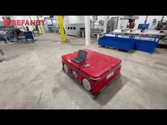 사용자 정의 공장 사용 AGV 로보트, 원격 제어 배터리 트랙리스 전송 카트