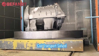 무거운 하중 80톤 레일 전송 카트, 유연한 다방향 도킹 전기 전송 트롤