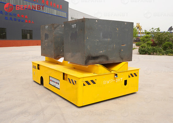 Trackless Transfer Flatbed Battery Power Electric Die Cart