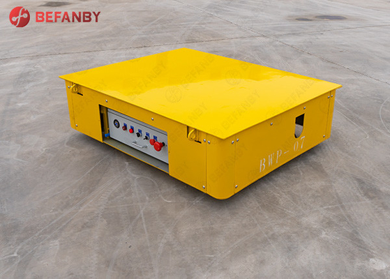 Electric Transport Trolley Platform Warehouse Heavy Duty Material Handling Trolley
