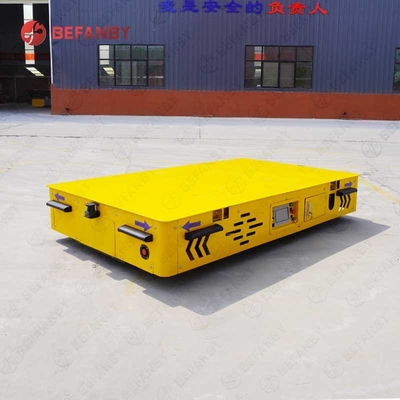 10 Ton AGV Automatic Guided Vehicle Rail Pallet Transport Trolley