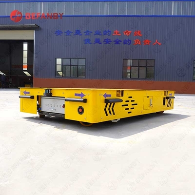 10 Ton AGV Automatic Guided Vehicle Rail Pallet Transport Trolley