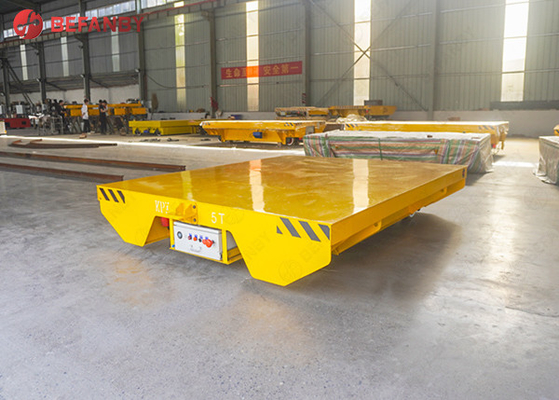 63t Industrial Rail Battery Transfer Cart Q235 20m / Min Low Voltage Rail