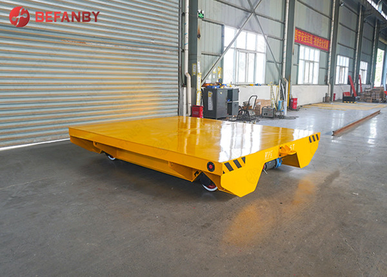 63t Industrial Rail Battery Transfer Cart Q235 20m / Min Low Voltage Rail