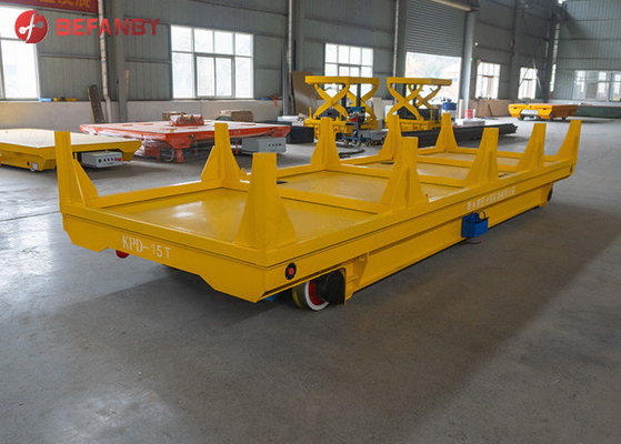 20T Workshop Q235 Rail Transfer Cart For Mold Transportation