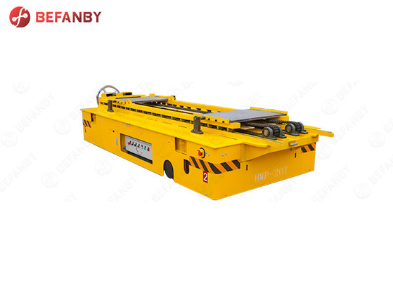35t Customized Table Size Battrey Operated Railless Transfer Cart