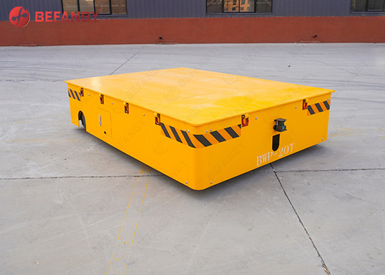 Heavy Load Handling Cylindric Objects Battery Trackles Transport Cart