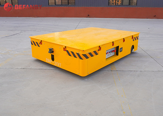 Heavy Load Handling Cylindric Objects Battery Trackles Transport Cart