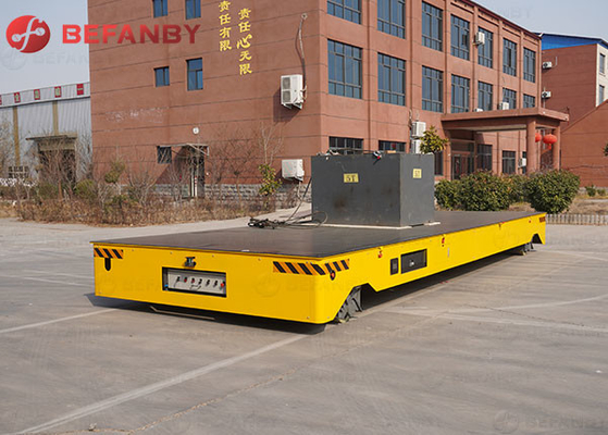35t Customized Table Size Battrey Operated Railless Transfer Cart