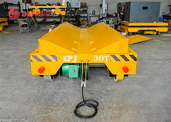 SGS 20T Rail Flatbed Tracked Battery Transfer Cart Unlimited