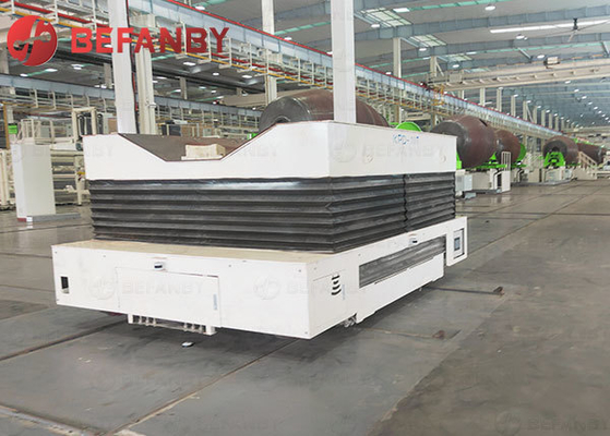 Heavy Load Wireless Control Rubber Tire Steel Coil Transfer Car Handling Equipment