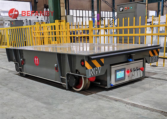 12 Ton With Intelligent Electrical Box RGV Robot Transfer Cart