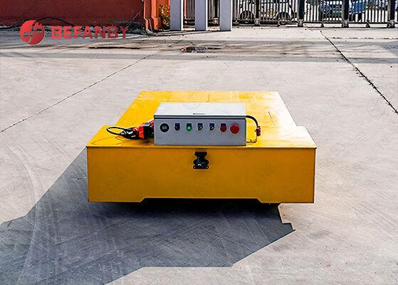 Durable Heavy Load Battery Operated Transfer Cart with Customized Load Capacity for Industrial Use