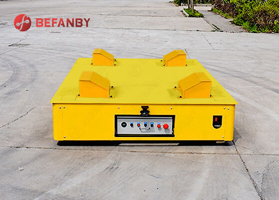 Steerable V Frame Trackless Transport Vehicle