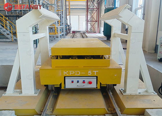 Steerable Elelctrical Rail Transfer Trolley