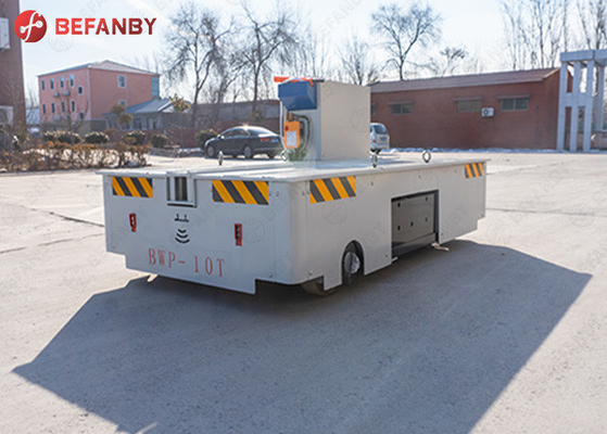 Electric Transport Trolley Platform Warehouse Heavy Duty Material Handling Trolley
