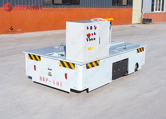 Electric Transport Trolley Platform Warehouse Heavy Duty Material Handling Trolley