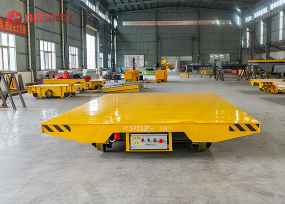 20T Workshop Q235 Rail Transfer Cart For Mold Transportation