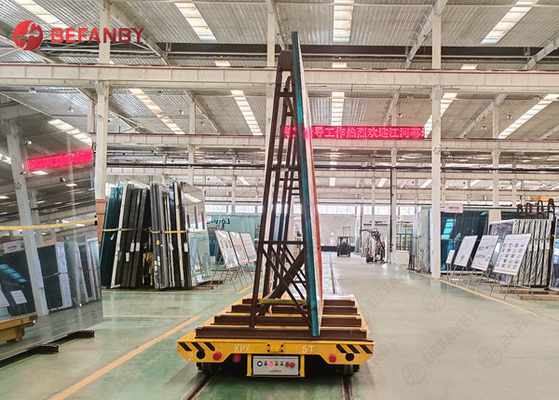 16T Customized Battery Rail Material Transport Cart