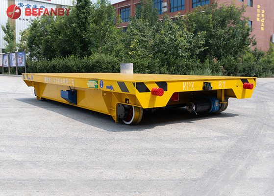 20m/Min Dc Motorized Handling Plc 8 Ton Steel Billets Handling Dc Motorized Trolley