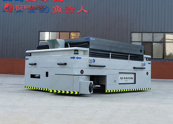 방폭형 금형 공장 55T 전륜 조향 이송 트롤리