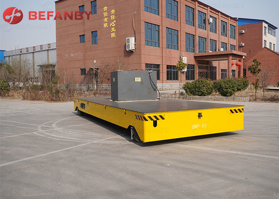 35t Customized Table Size Battrey Operated Railless Transfer Cart