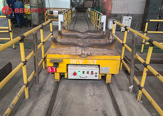 Operated Conveniently 15t Factory Battery Railway Transfer Carts
