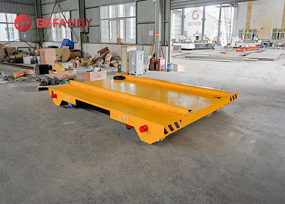 Easy Operation Factory Use Towed Cable Powered Railway Transport Cart
