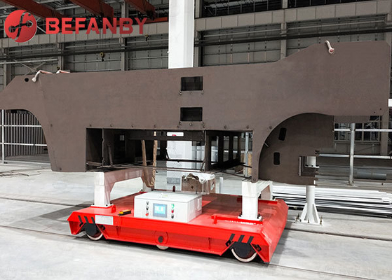 SGS 20T Rail Flatbed Tracked Battery Transfer Cart Unlimited