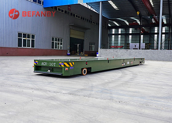 Custom Extra-long Countertops 10T AGV Robot Material Transfer Carts