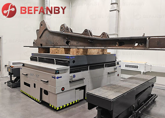 공장 무궤도 이송 차량에 사용되는 리프트 장치가 있는 듀얼 휠 드라이브