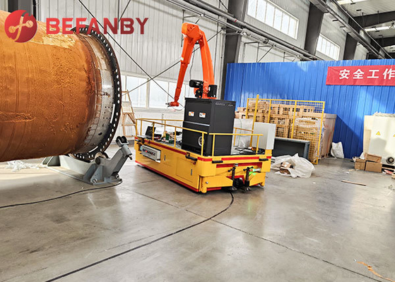 Intelligent Factory Use With Robotic Arm Automiatic Guided Vehicles