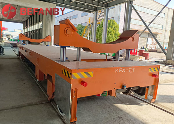 70 Ton Professional With Coil Device Hydraulic Lift Transfer Cart