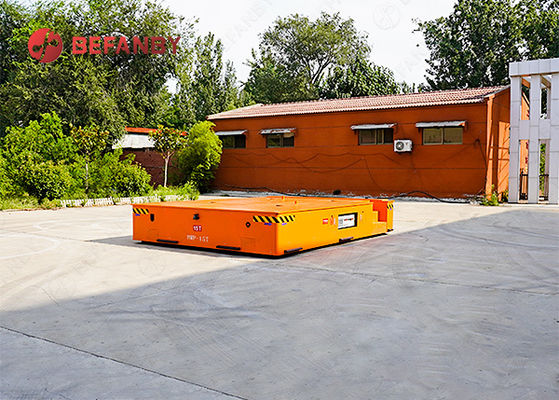 스마트 리모컨 운영 PU 휠 레일리스 전송 카트