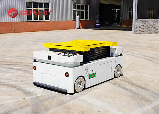 1.5 Ton Intelligent Trackless Mecanum Wheel With Lift AGV Robot