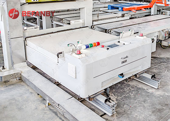 Professional Chain Convey Sliding Line Transfer Cart On Rail