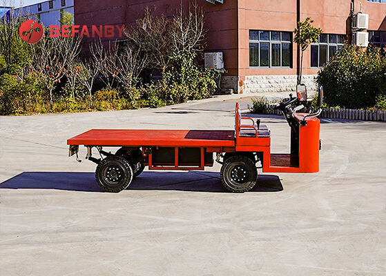 무제한 달리기 거리 스티어링 휠과 함께 트랙 없는 전송 카트