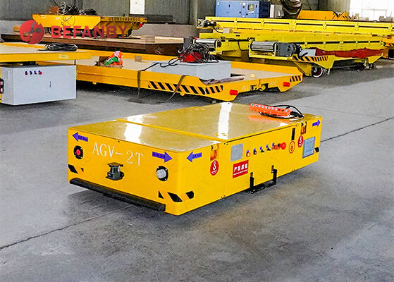 지능형 내비게이션 및 맞춤형 적재 용량을 갖춘 전문 AGV 무궤도 이송 카트 (배터리 작동)