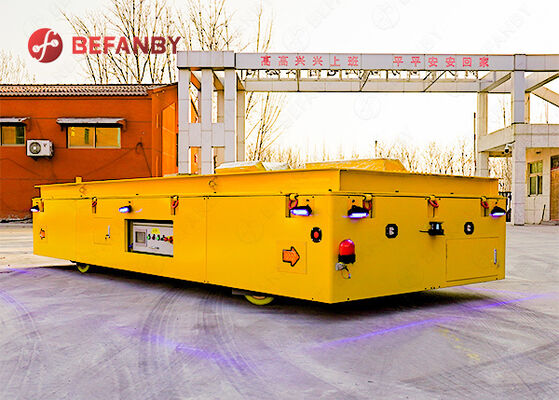 철강 공장을 위한 맞춤형 트랙리스 전송 트롤리 지원