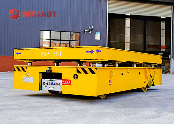 유압 리프트가 있는 전문 금형 공장 무궤도 이송 카트