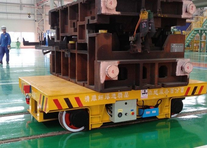 운전된 배터리 주형 워크샵 취급을 위한 20t 트랜스퍼 모울드 철도 손수레 공장